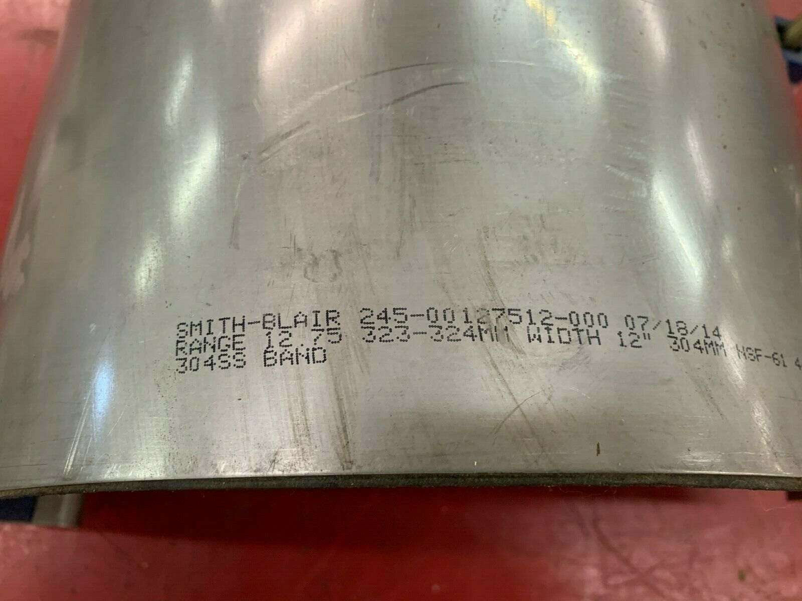 NEW NO BOX SMITH-BLAIR REDICLAMP 12" WIDTH REPAIR CLAMP 245-00127512-000