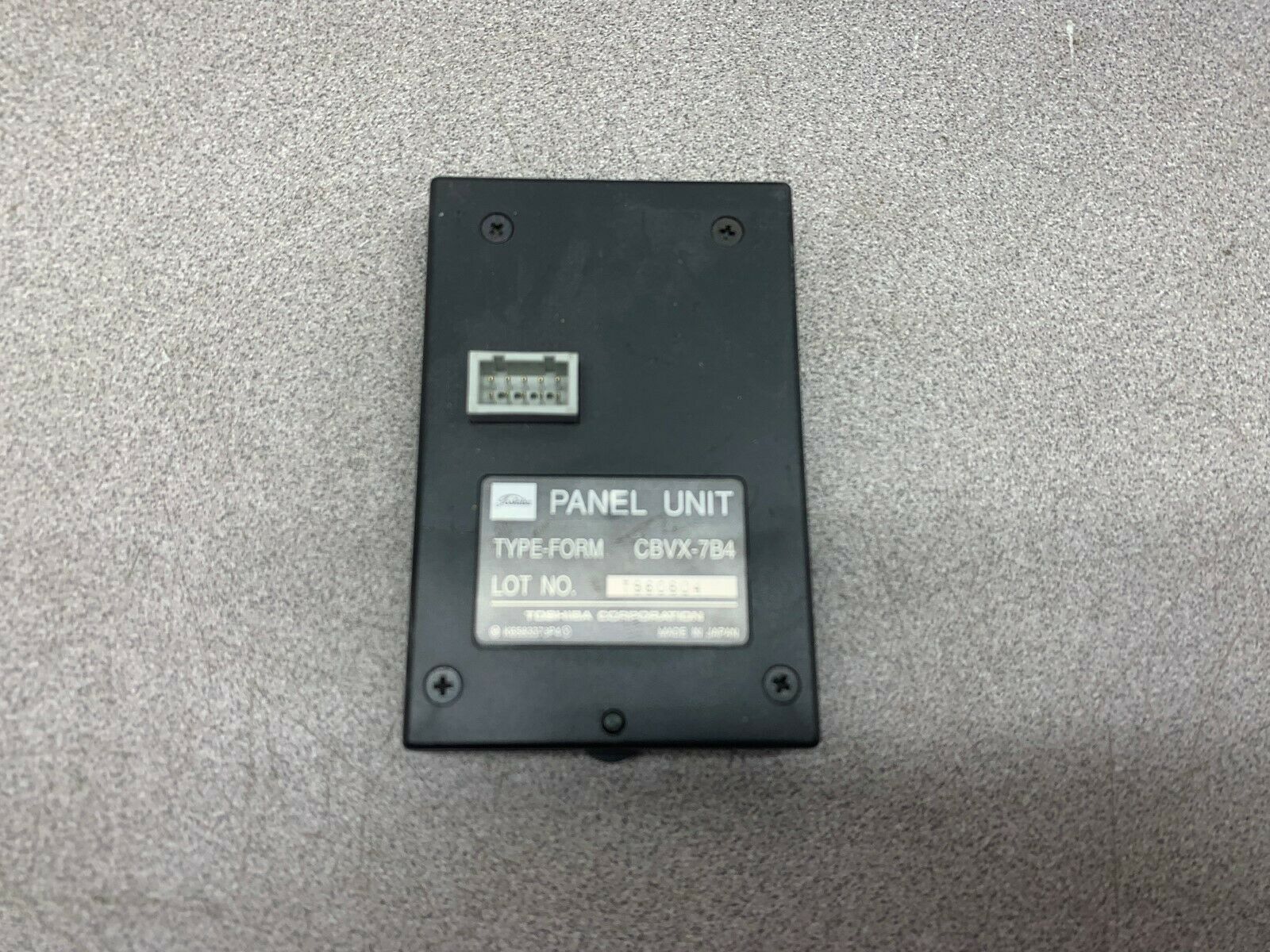 USED TOSHIBA PANEL T960604