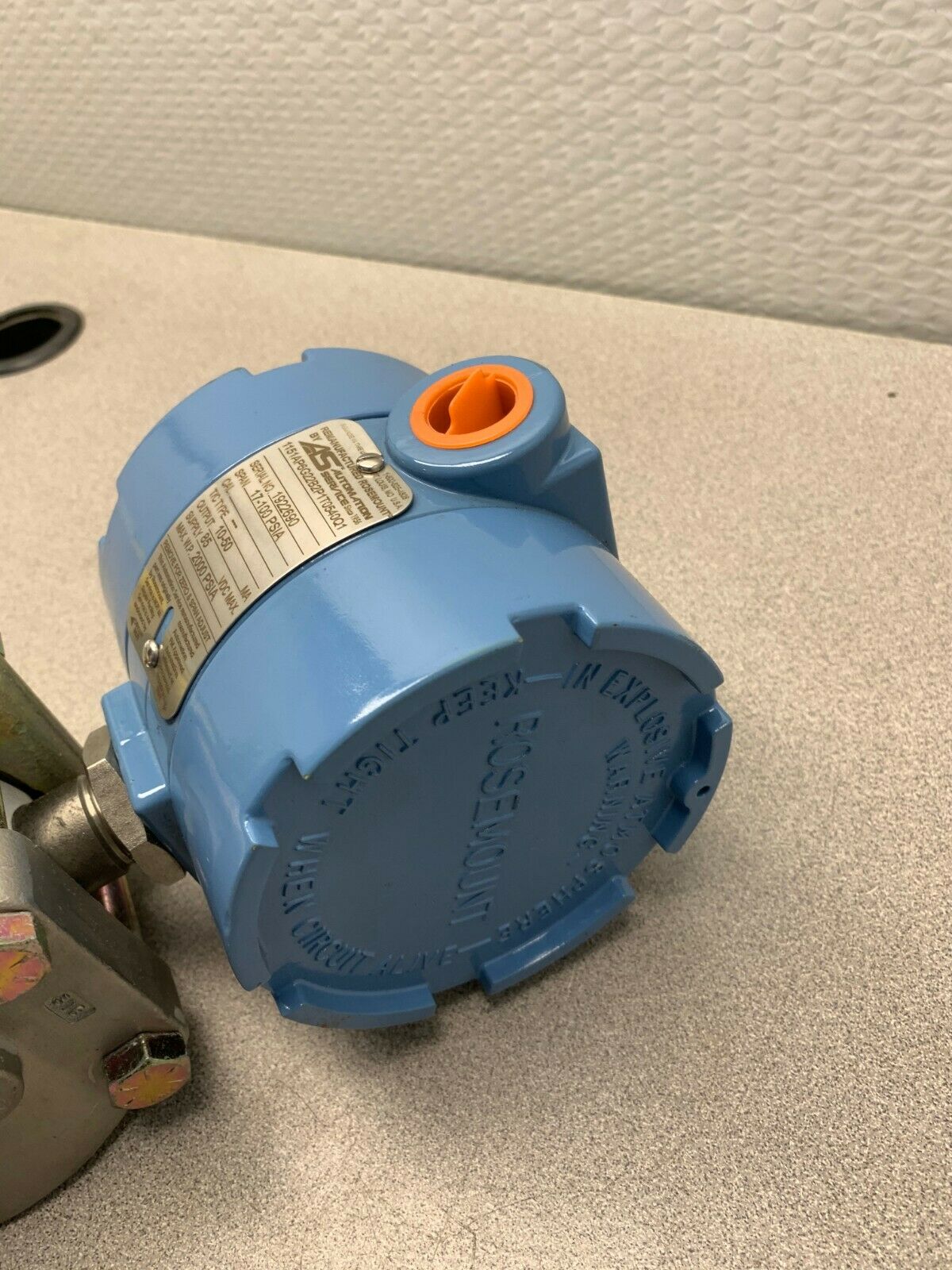 USED ROSEMOUNT TRANSMITTER 1151AP6G22B2P1T0540Q1