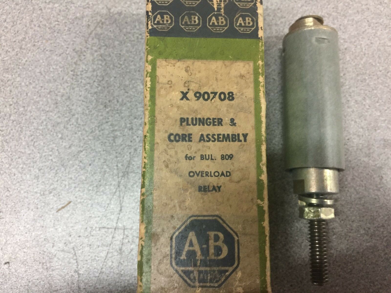 NEW IN BOX ALLEN BRADLEY PLUNGER AND CORE ASSY. X90708