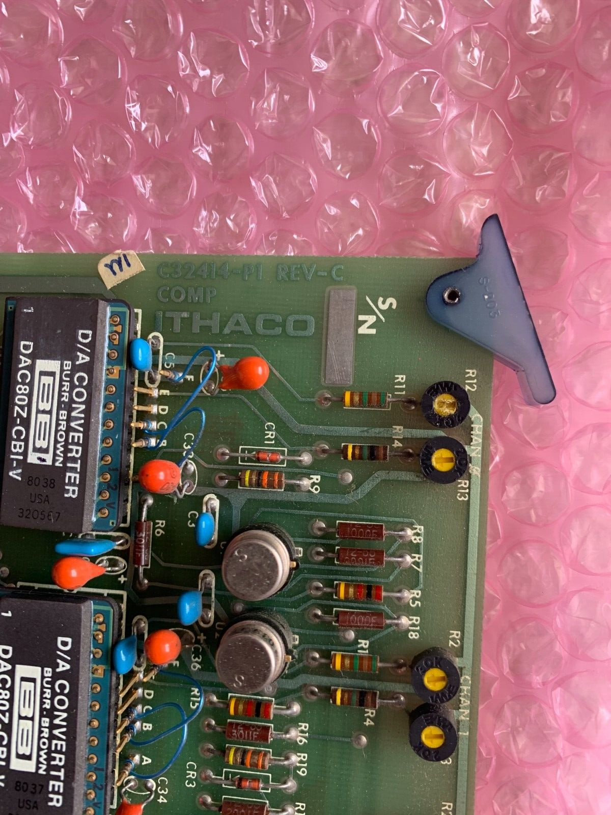 NEW ITHACO COMP C32414-P1 REV-C CIRCUIT BOARD