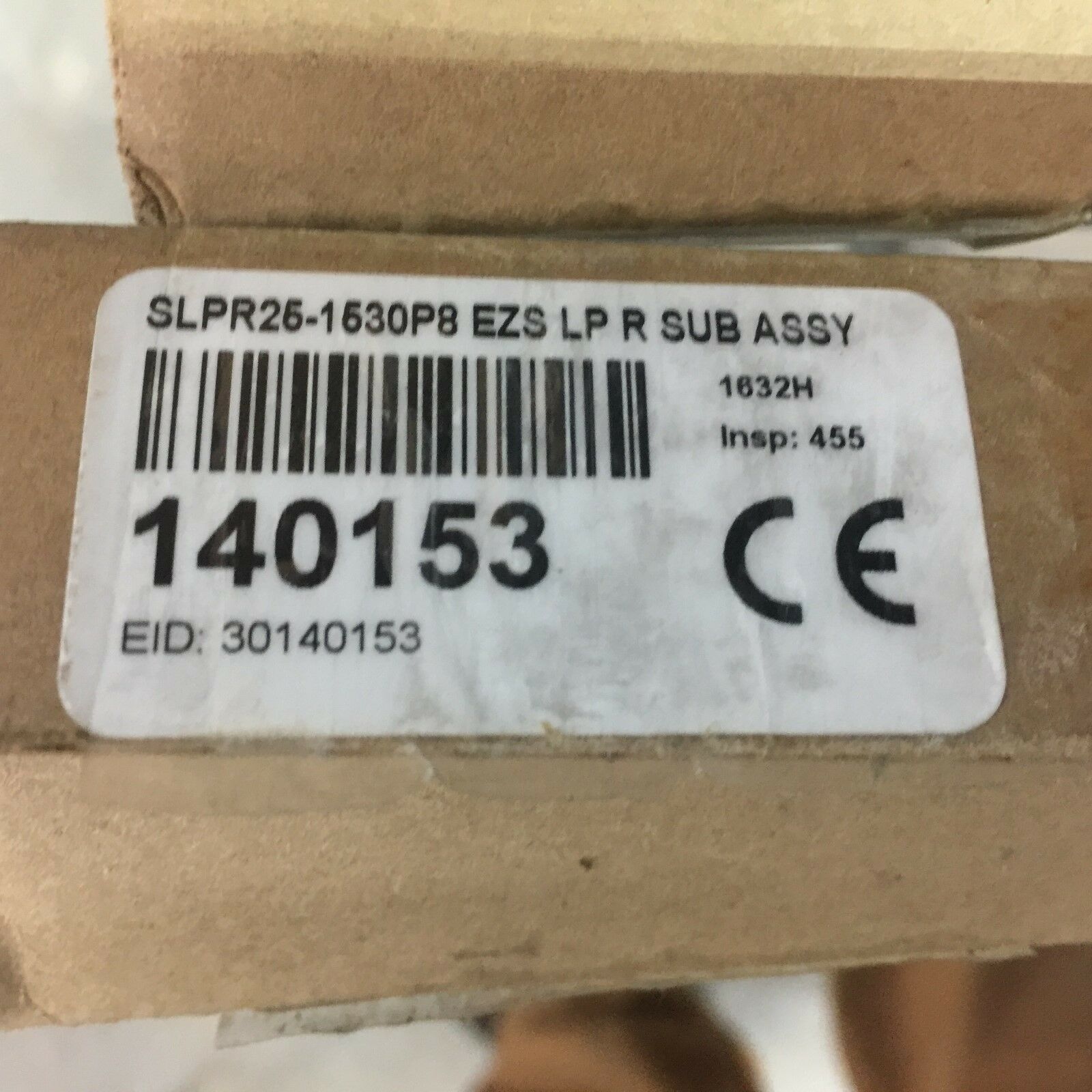 USED BANNER 60" EZ SCREEN SET SLPR25-1530P8 RECIEVER / SLPE25-1530P8 EMMITTER