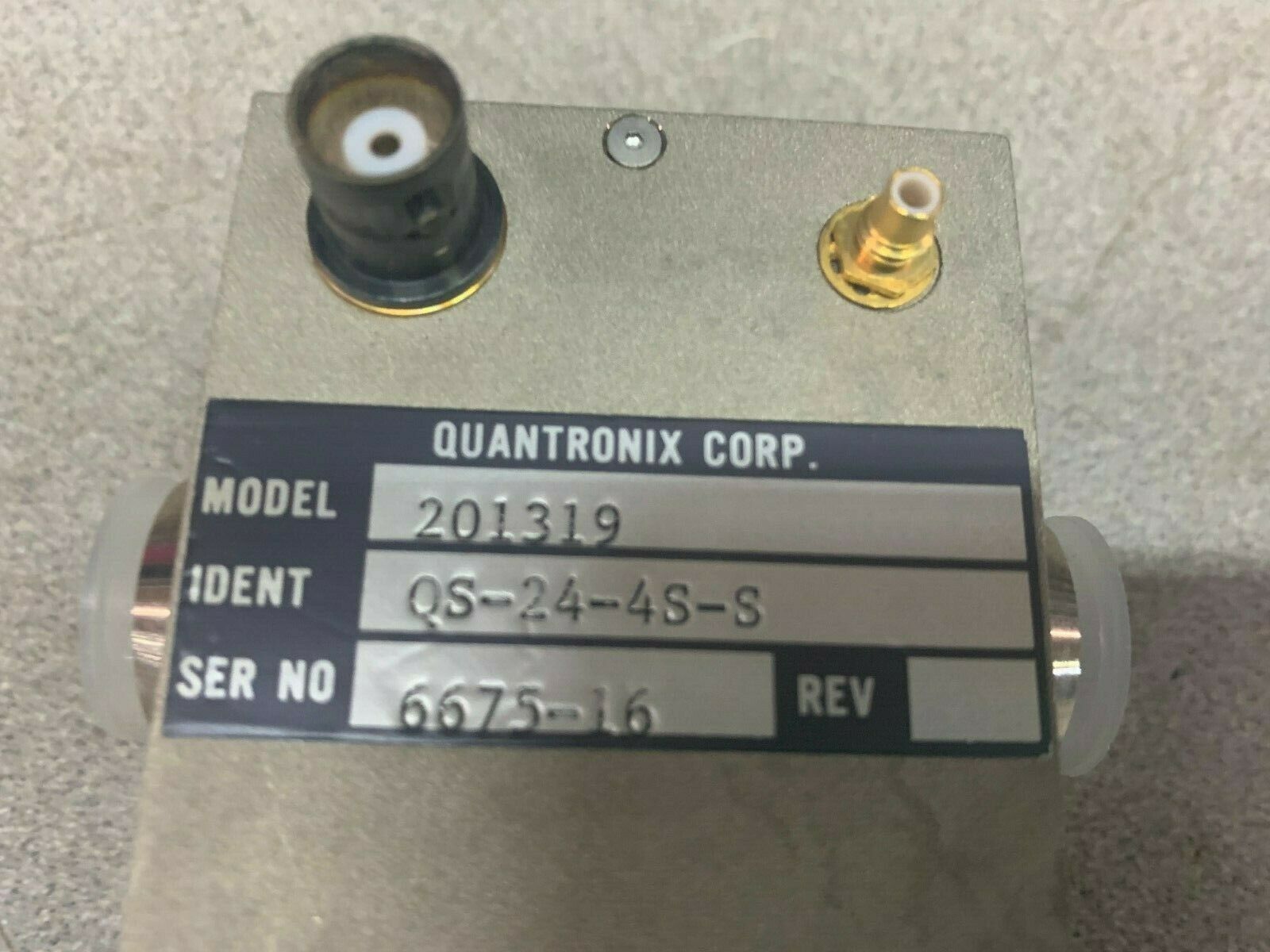 NEW NO BOX QUANTRONIX LASER CONTROL 201319