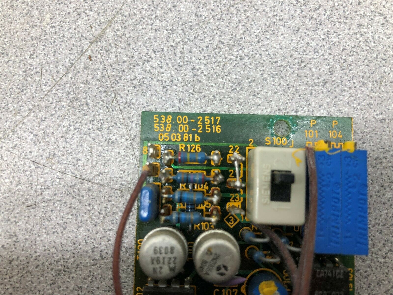 USED CIRCUIT BOARD 538.00-3508 / 050381b