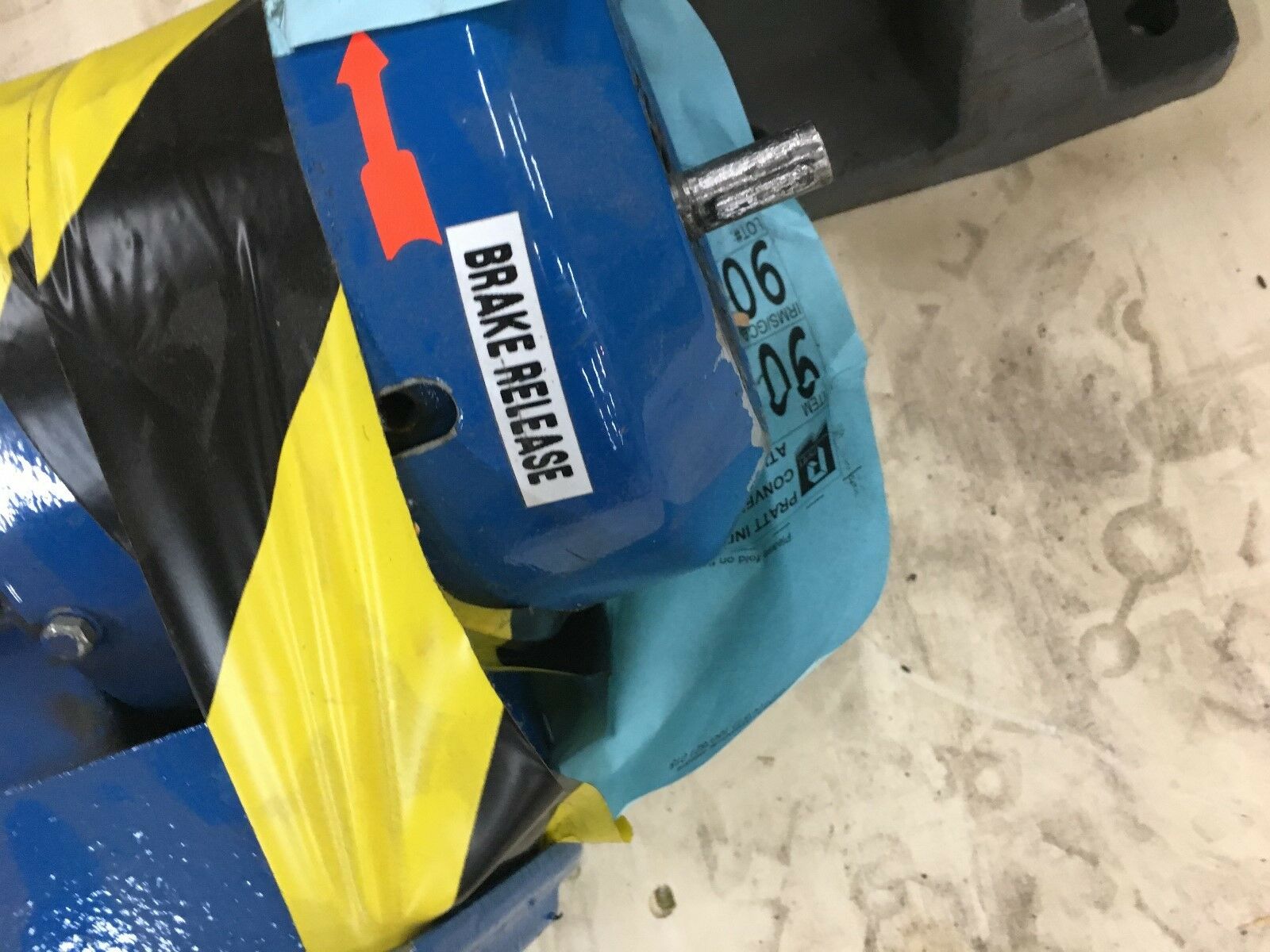 REBUILT SEW-EURODRIVE GEARMOTOR SHF67 DT80K4/BMG/HR/TH3 SPEED REDUCER