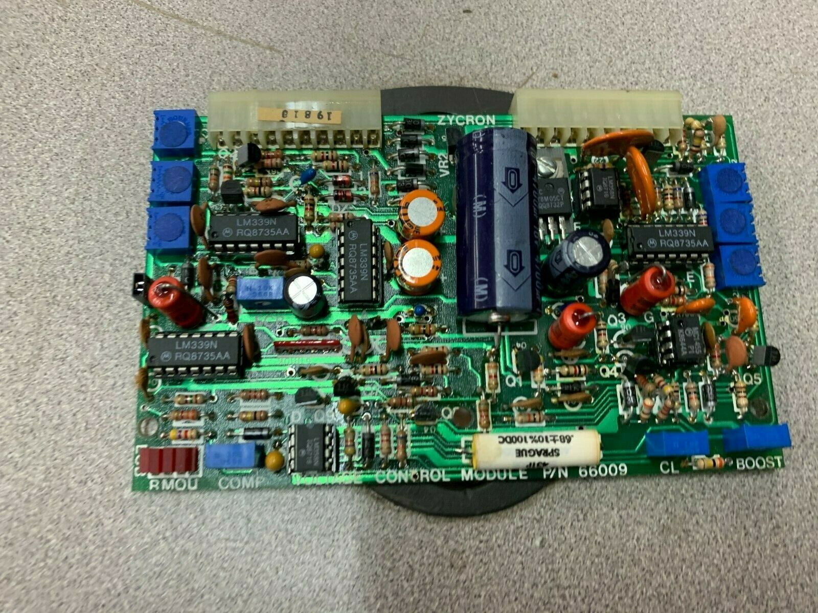 NEW NO BOX ZYCRON CONTROL MODULE 66009