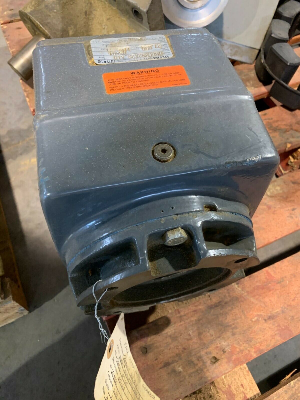 USED FALK ULTRAMITE 27.650:1 RATIO GEAR REDUCER 06UCBN2A28.A1B SPEED BOX