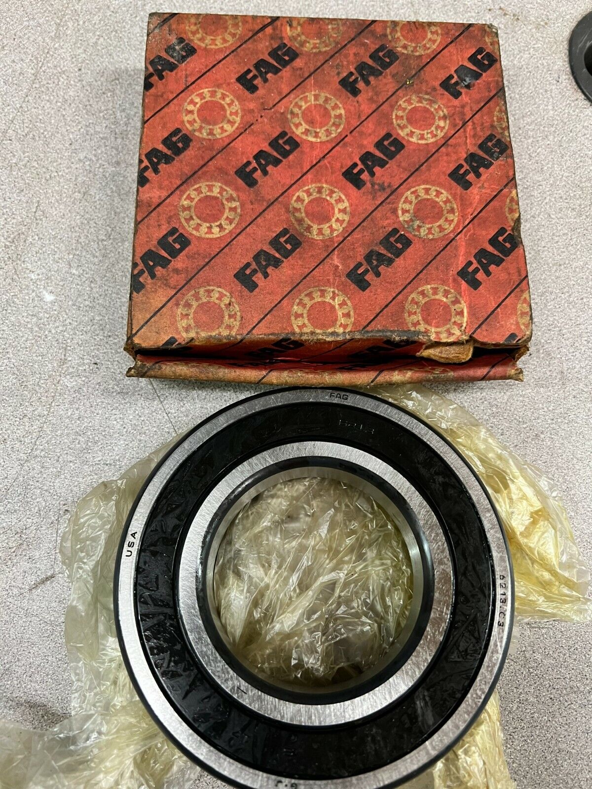 NEW IN BOX FAG 6213.C3 BEARING 6213.2RSR.C3