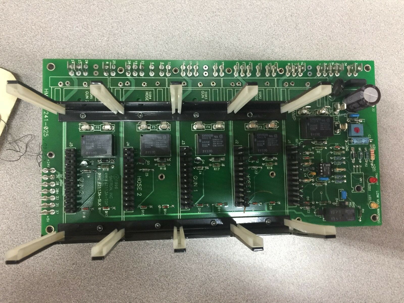 NEW NO BOX OMTRON CIRCUIT BOARD RACK 241-025