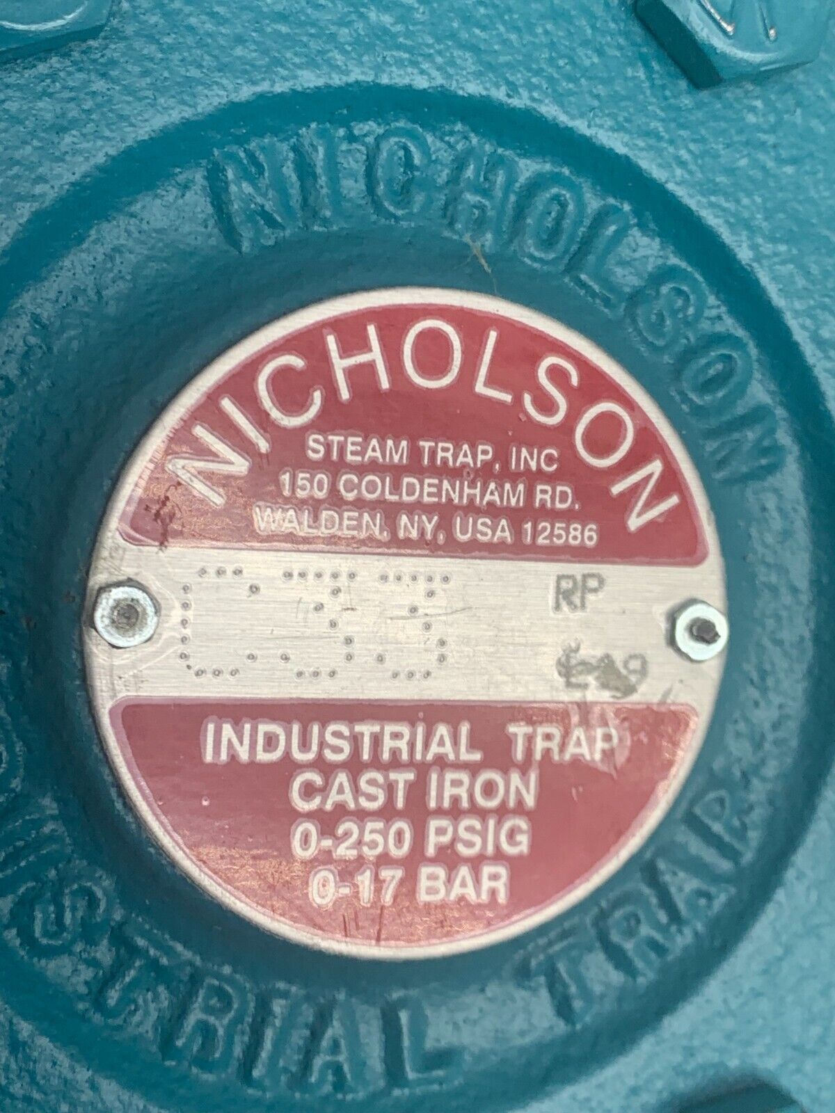 NEW IN BOX NICHOLSON C-C1C9A CAST IRON 1/2" NPT Thermostatic Steam Trap C33