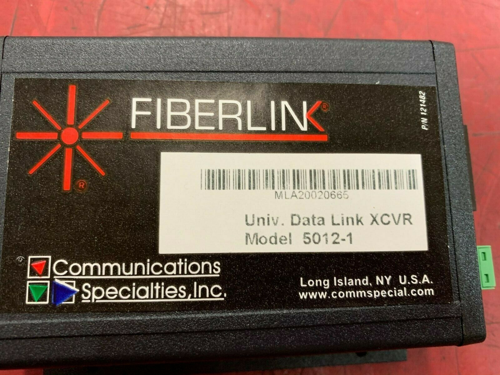 NEW NO BOX FIBERLINK DATA LINK 5012-1