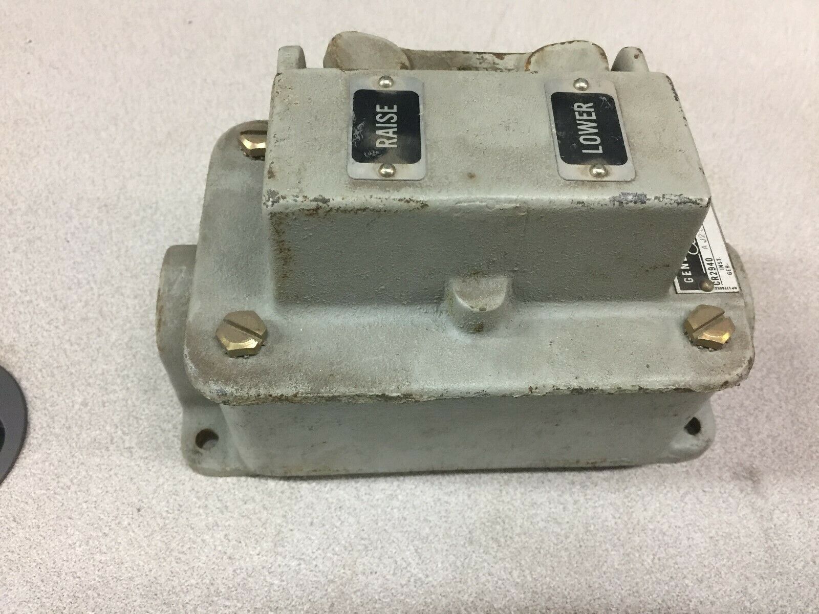 NEW NO BOX GE HEAVY DUTY HAZARDOUS LOCATION SWITCH CR2940AJ202A