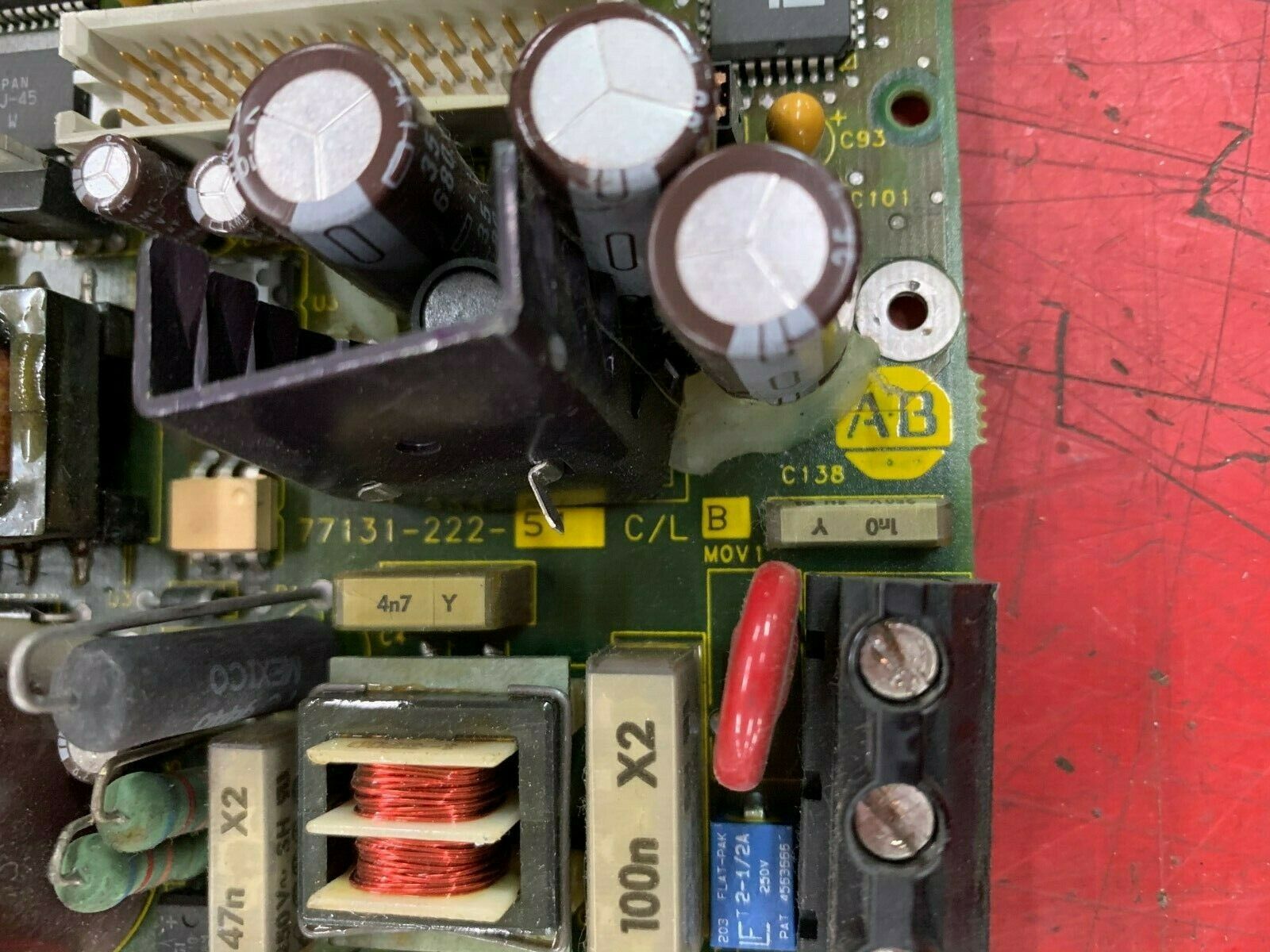 USED ALLEN BRADLEY CIRCUIT BOARD 77131-222-51