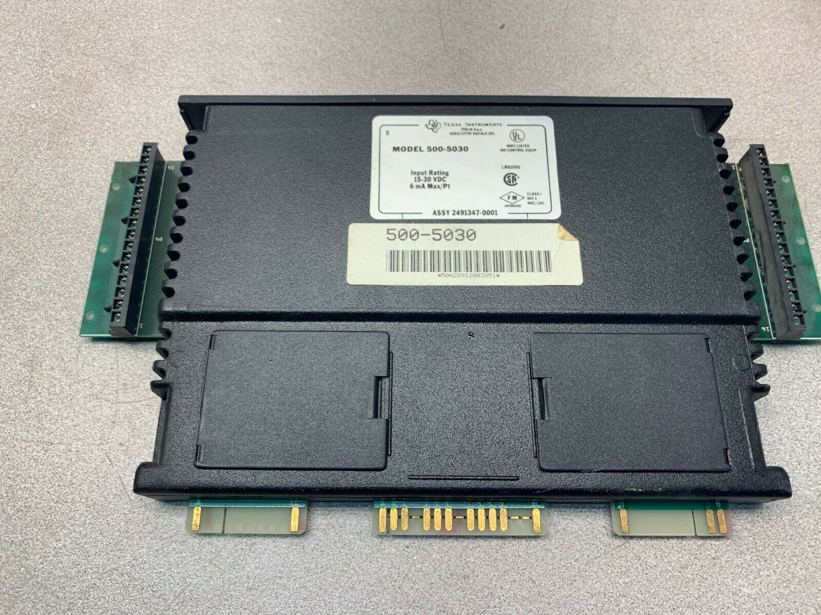 USED TEXAS INSTRUMENTS INPUT MODULE 500-5030