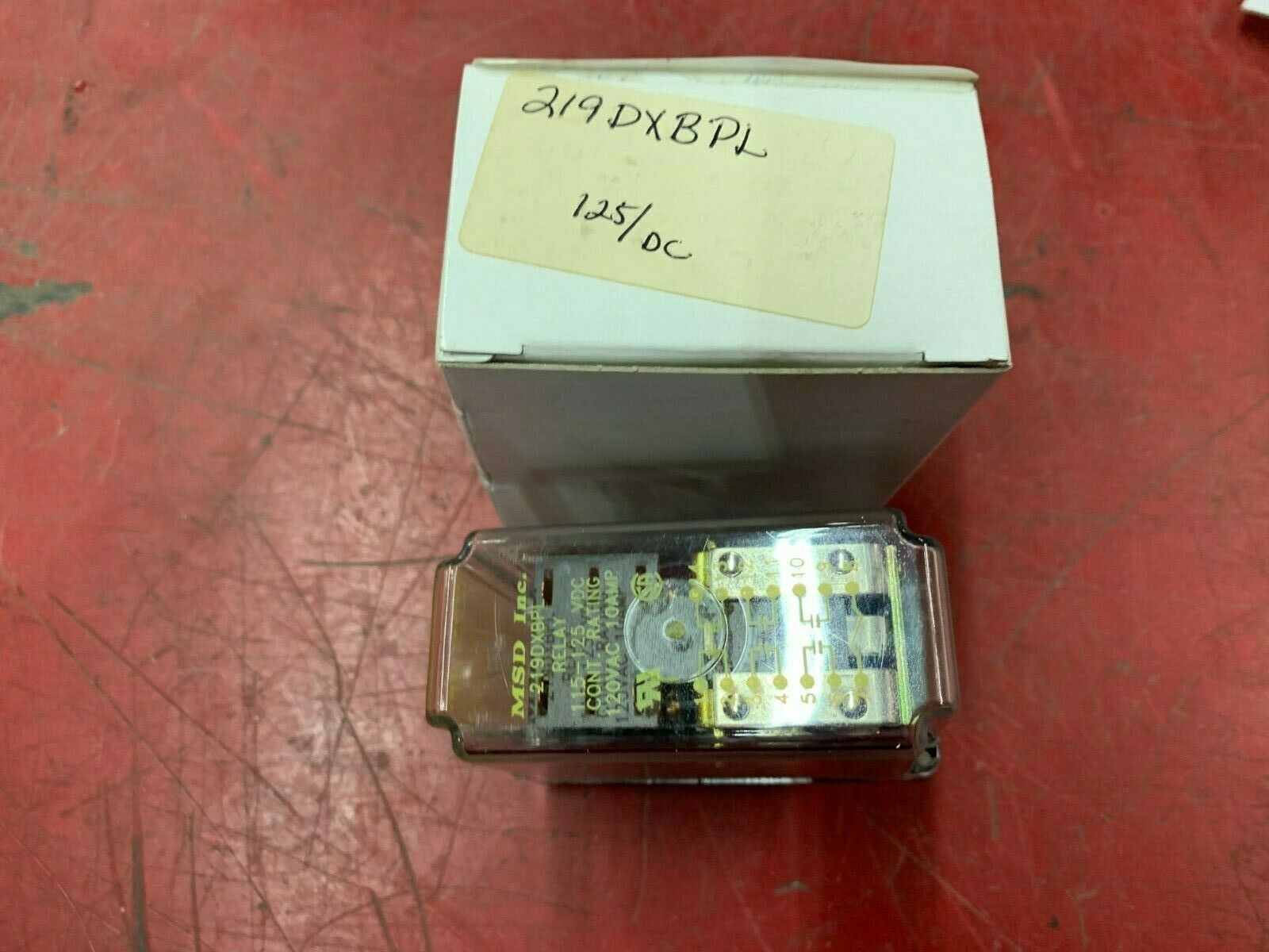 NEW IN BOX MSD INC. 125VDC RELAY 219DXBPL