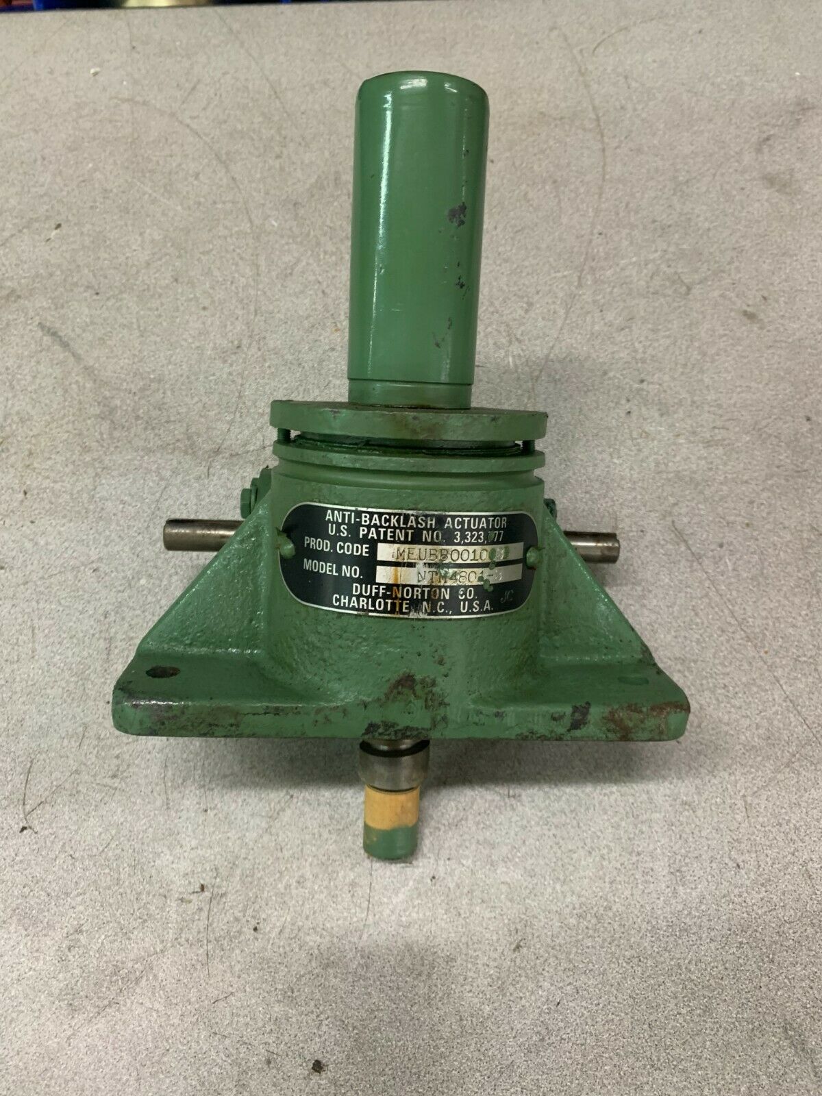NEW DUFF-NORTON MEUBB001003B ANTI-BACKLASH ACTUATOR NTM-4801-3