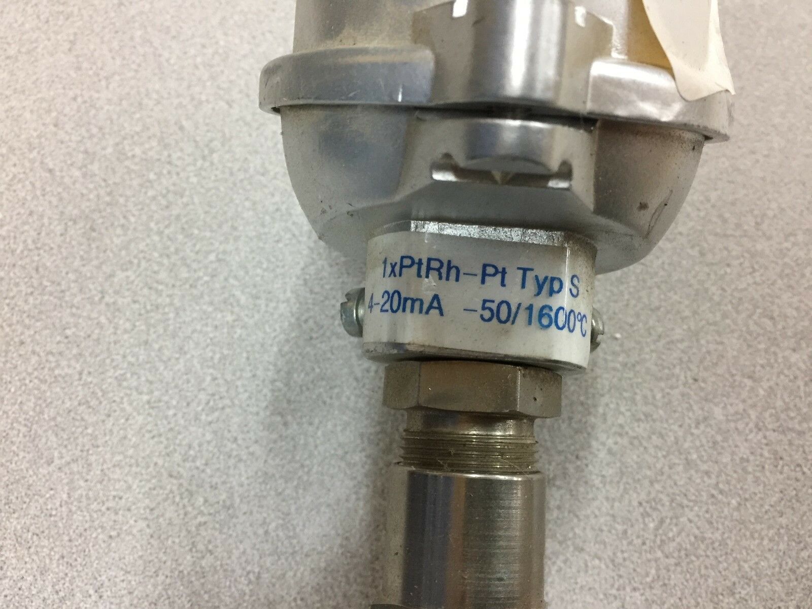 NEW NO BOX BUTTNER 4-20MA -50/1600C THERMOCOUPLE TYPE S 1XPTRH-PT / R8-12-710M