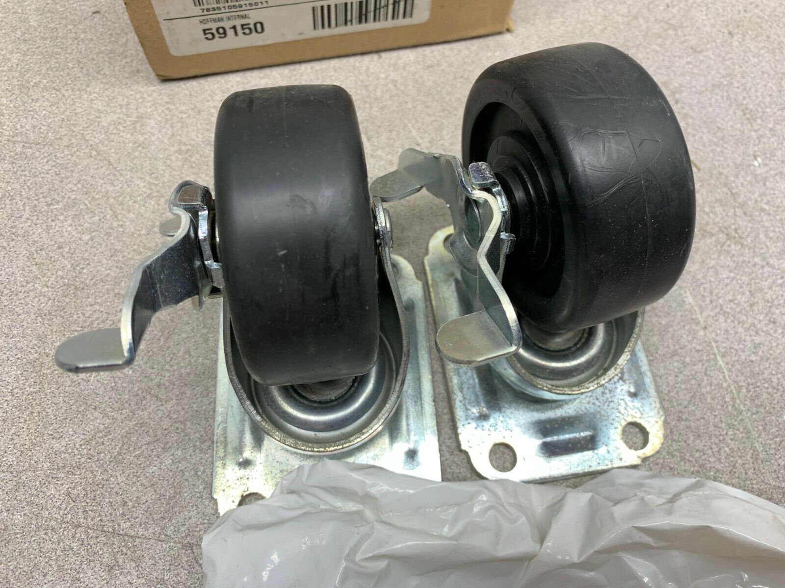 NEW IN BOX HOFFMAN SWIVEL CASTER KIT AC4M6SV