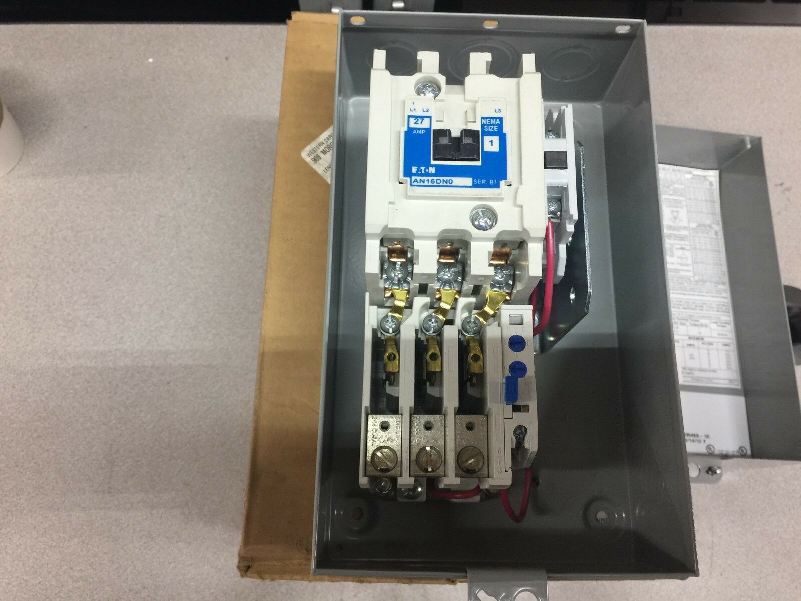 NEW IN BOX EATON STARTER ASSY SIZE 1 ECN0511DAA