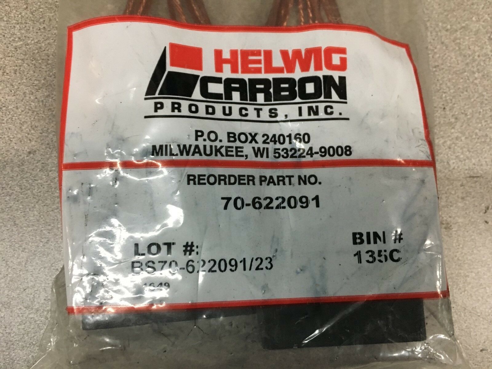 NEW SET OF 4 HELWIG CARBON BRUSHES 70-622091