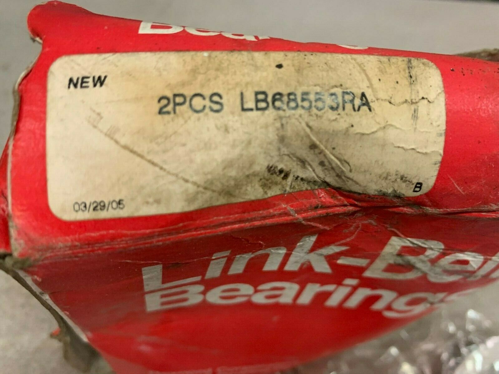 NEW IN BOX LINKBELT BEARING SEAL LB68553RA