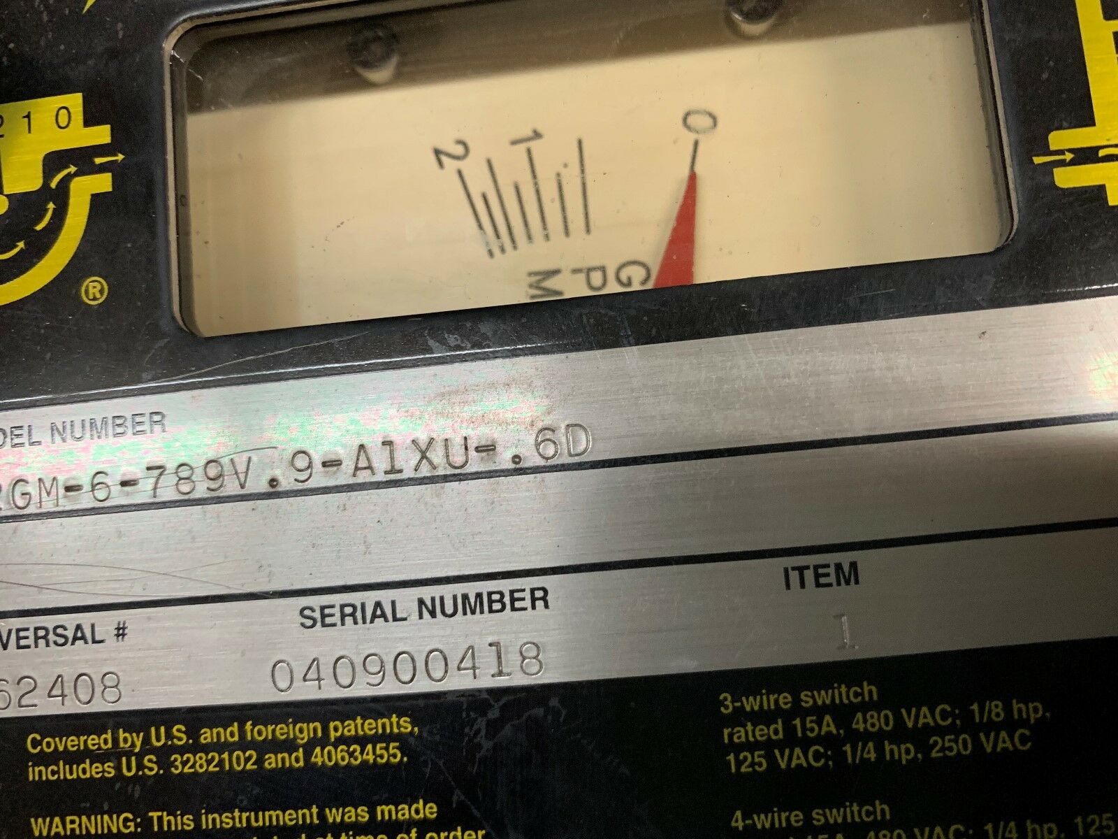 NEW NO BOX UFM TIMER O2GM-6-789V.9-A1XU.6D