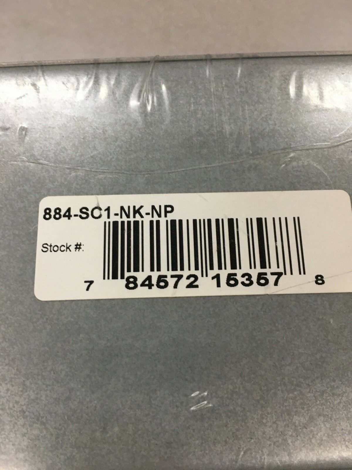 NEW MILBANK 884-SC1-NK-NP SCREW COVER ENCLOSURE