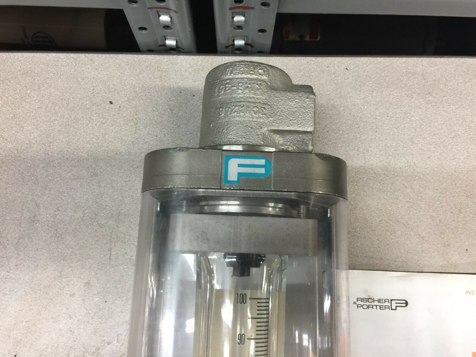 NEW NO BOX FISCHER & PORTER VA MASTER FLOW METER 10A4555X