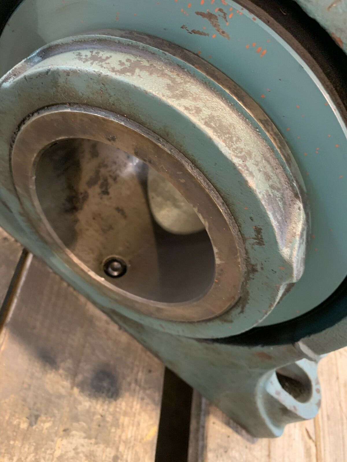 DODGE 4-BOLT DOUBLE INTERLOCK EXPANSION PILLOW BLOCK BEARING 5-7/16" BORE 060130