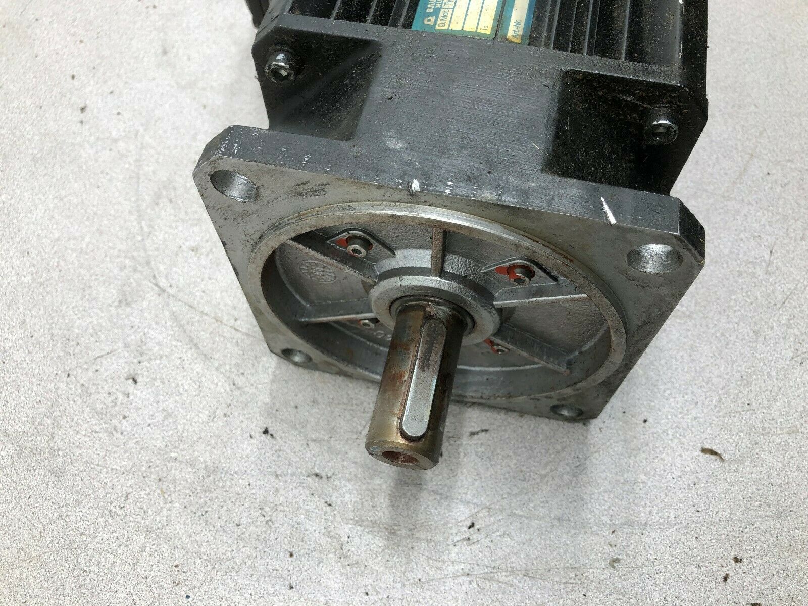 USED BAUMULLER NURNBERG 4.5 KW 2000 RPM SERVO MOTOR DS 71-S / 942 26051