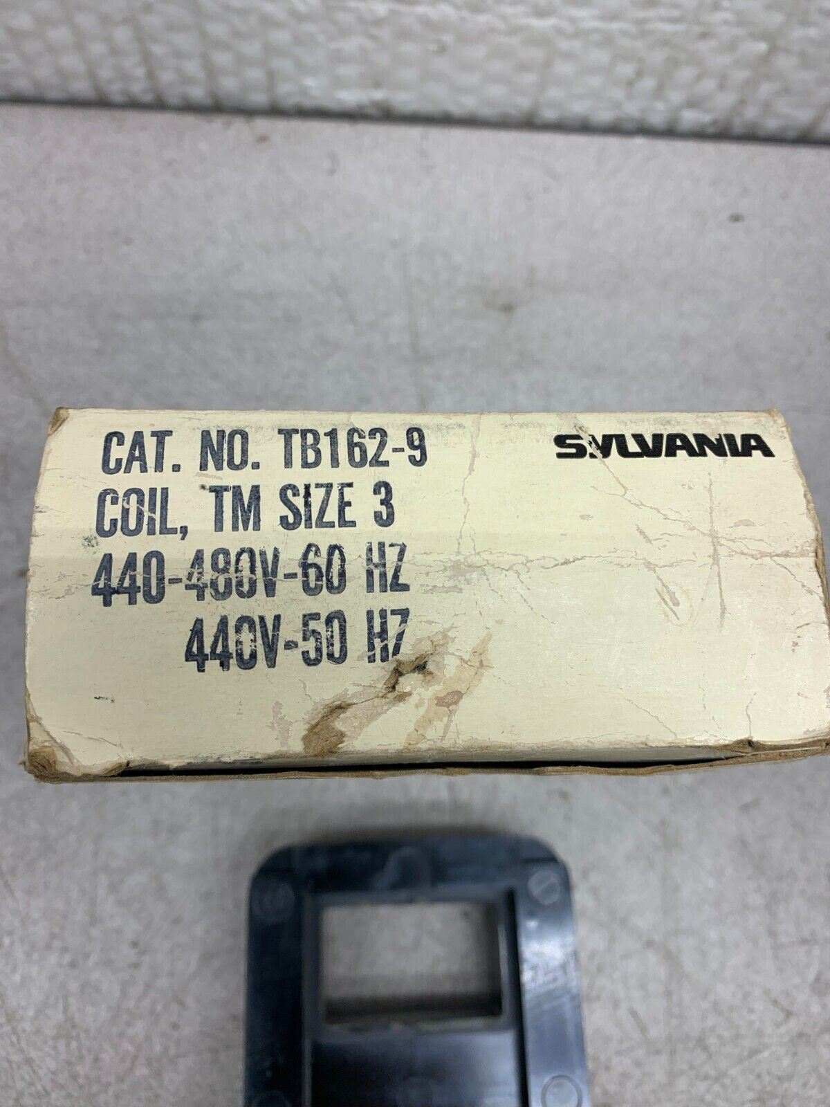 NEW IN BOX SYLVANIA JOSLYN CLARK 440/480V. SIZE 3 COIL TB162-9