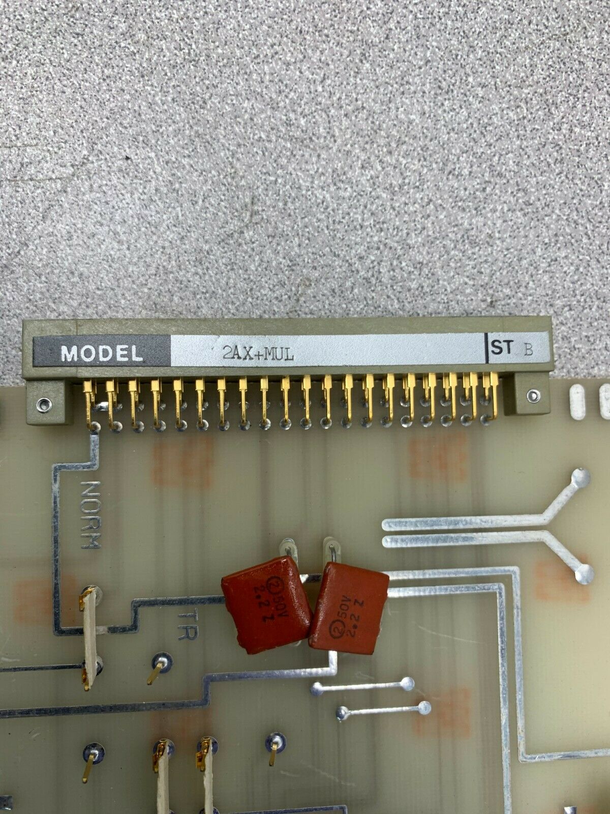 USED INVENSYS FOXBORO CIRCUIT BOARD 2AX+MUL