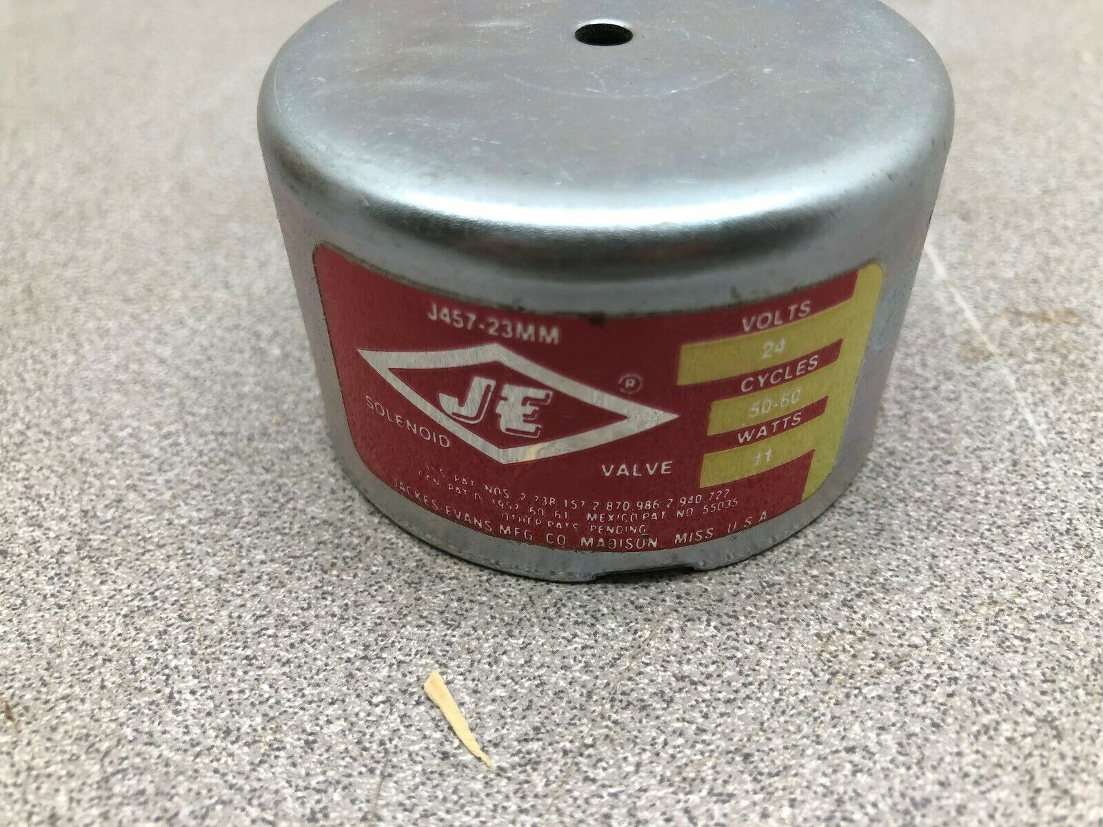 NEW IN BOX JE 20 VAC COIL J457-23MM