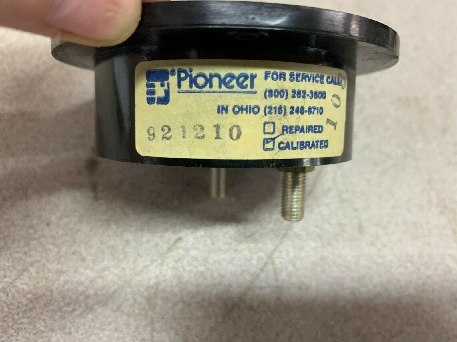 NEW NO BOX PIONEER 0-1500 DCA METER 921210