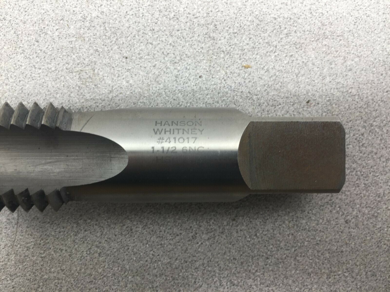 NEW NO BOX HANSON WHITNEY 1 1/2-6NC HS-G H4 TAP 41017