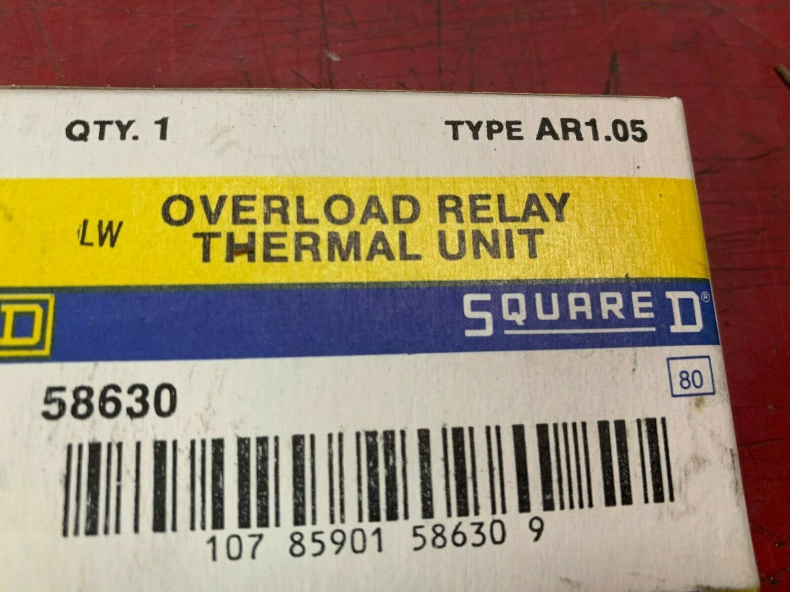 LOT OF 4 NEW IN BOX SQUARE D HEATER ELEMENT AR1.05