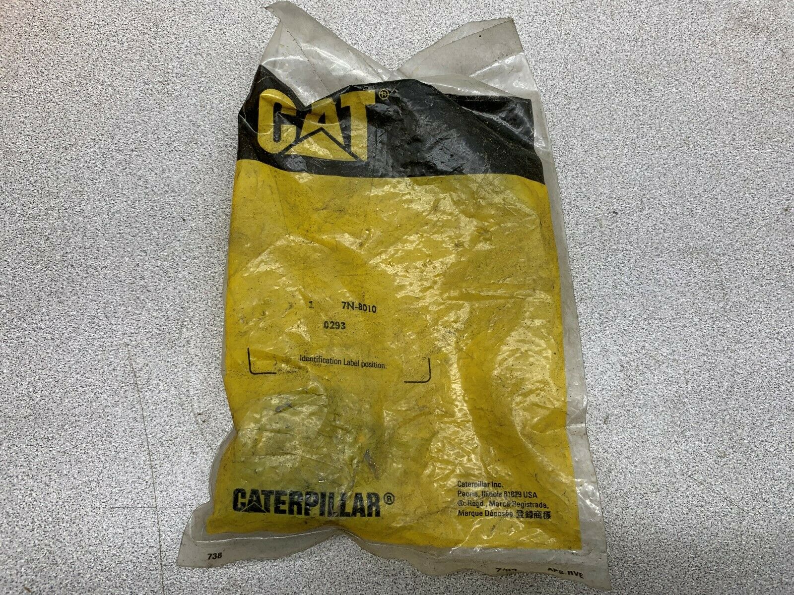 NEW NO BOX CATERPILLAR SWITCH 7N-8010