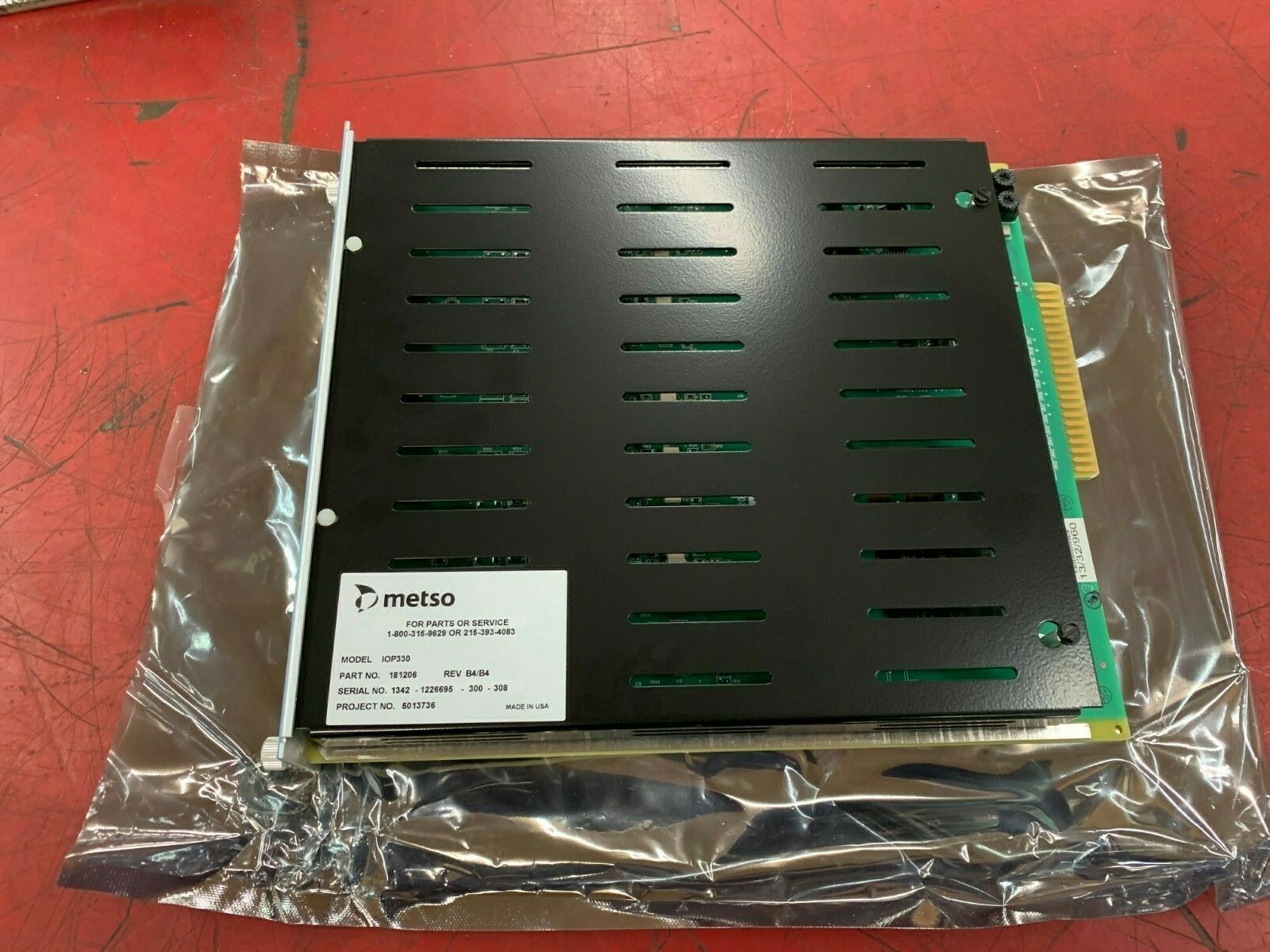 NEW NO BOX METSO PLC 24V. DC DIGITAL INPUT MODULE IOP330