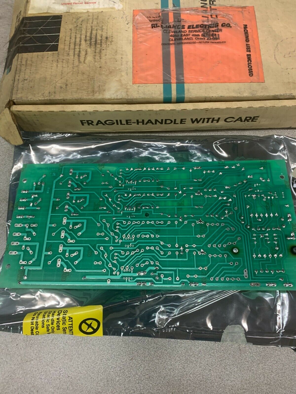 NEW IN BOX RELIANCE ELECTRIC PC DRIVER BOARD 0-48672-1