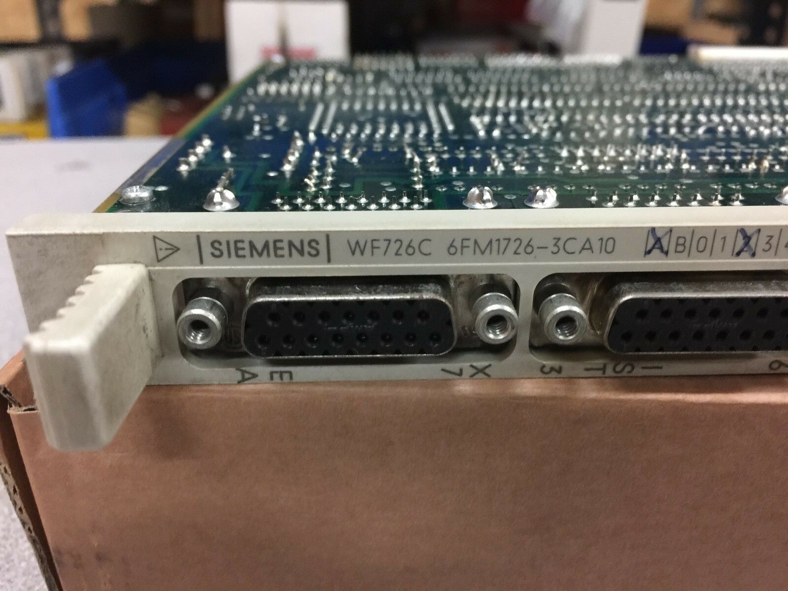 USED REFURBISHED SIEMENS AXIS CONTROL CARD WF726C / 6FM1726-3CA10