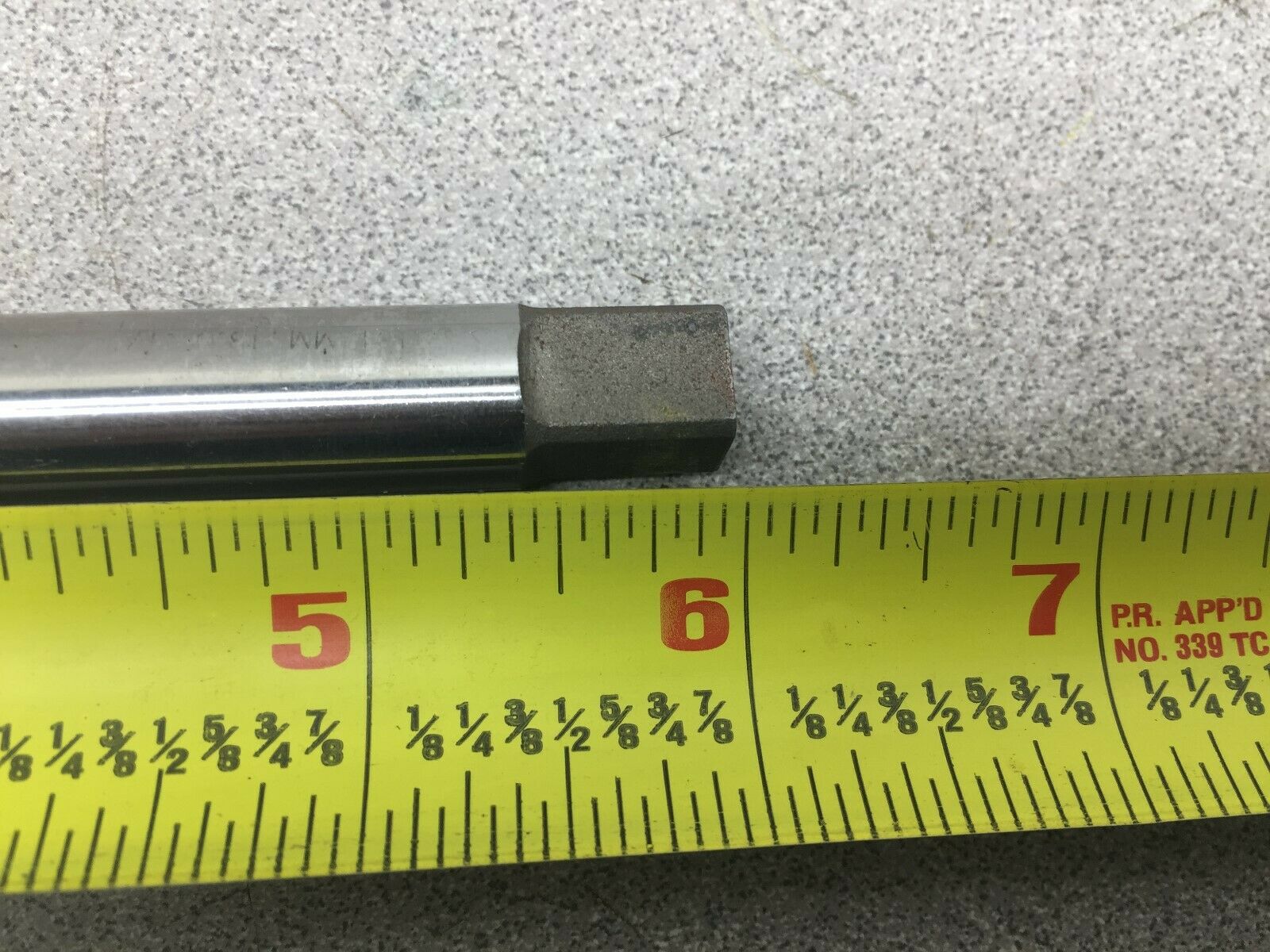 NEW NO BOX TITEX PLUS 13.0 H7 HSS HAND REAMER F1131