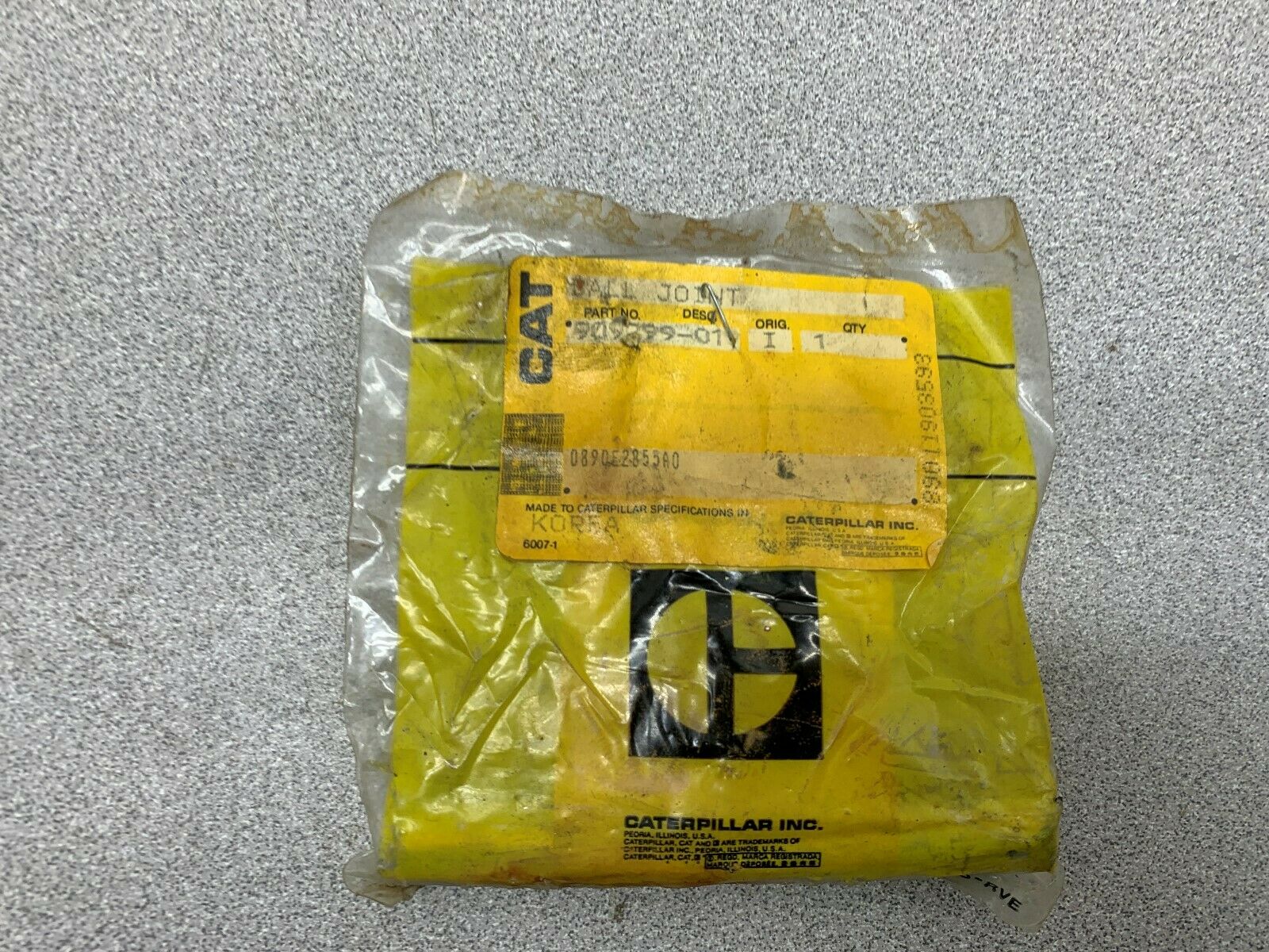 NEW NO BOX CATERPILLAR BALL JOINT 909299-01