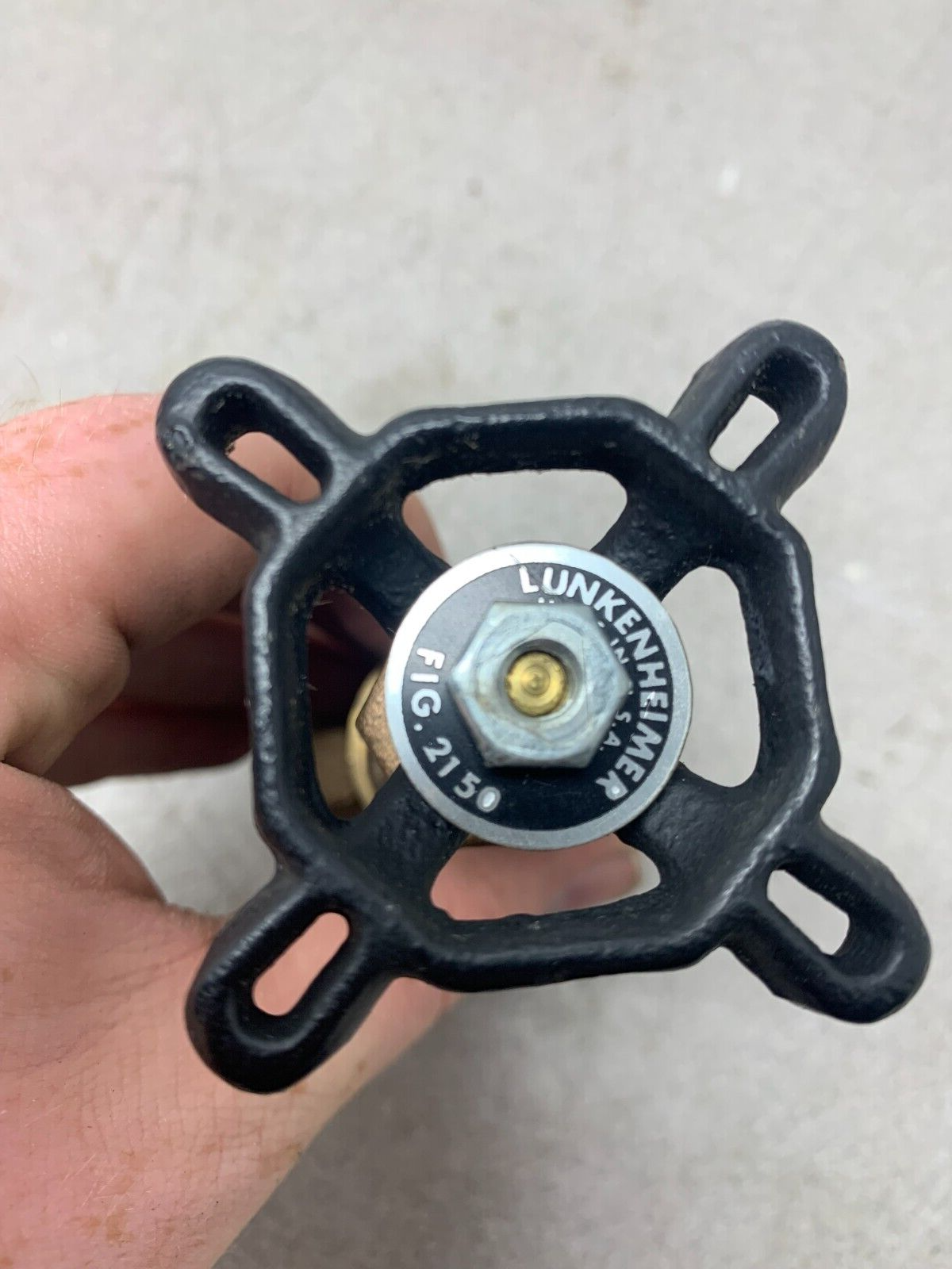 NEW LUNKENHEIMER 1/2" 600 WOG GATE VALVE FIG. 2150