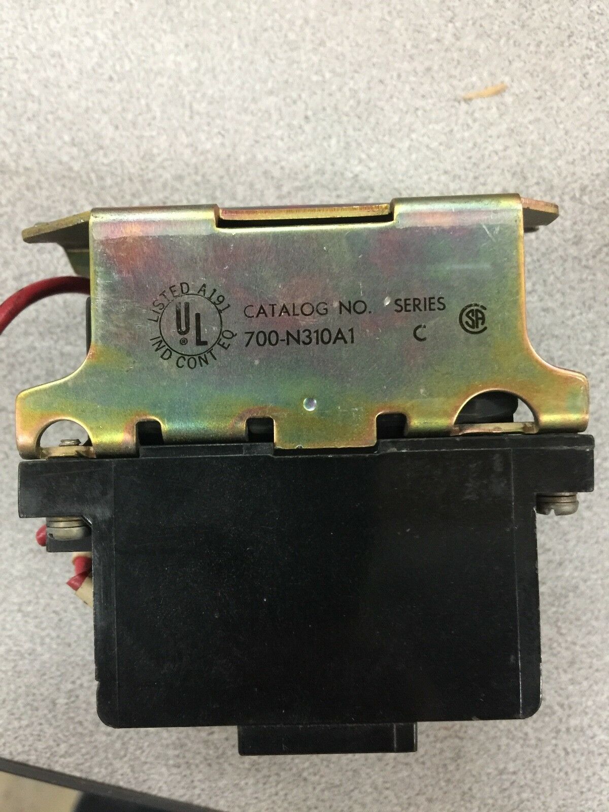 USED ALLEN BRADLEY RELAY 700-N310A1 SER. C