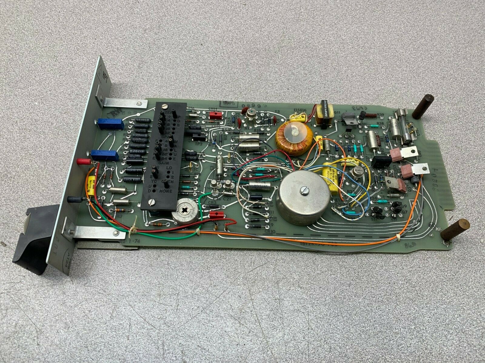 USED BAILEY PC BOARD MILLIVOLT CONVERTER 740110AAAA1