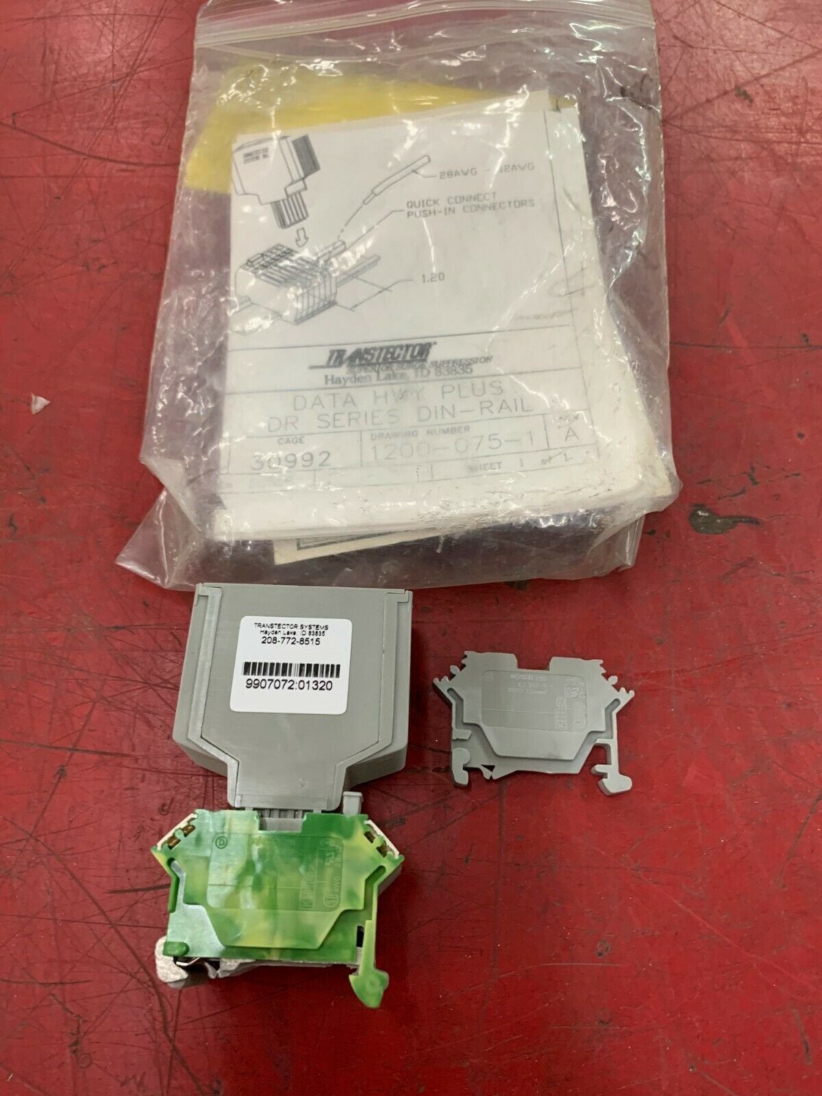 NEW NO BOX TRANSTECTOR SYSTEMS SURGE PROTECTOR DR-24