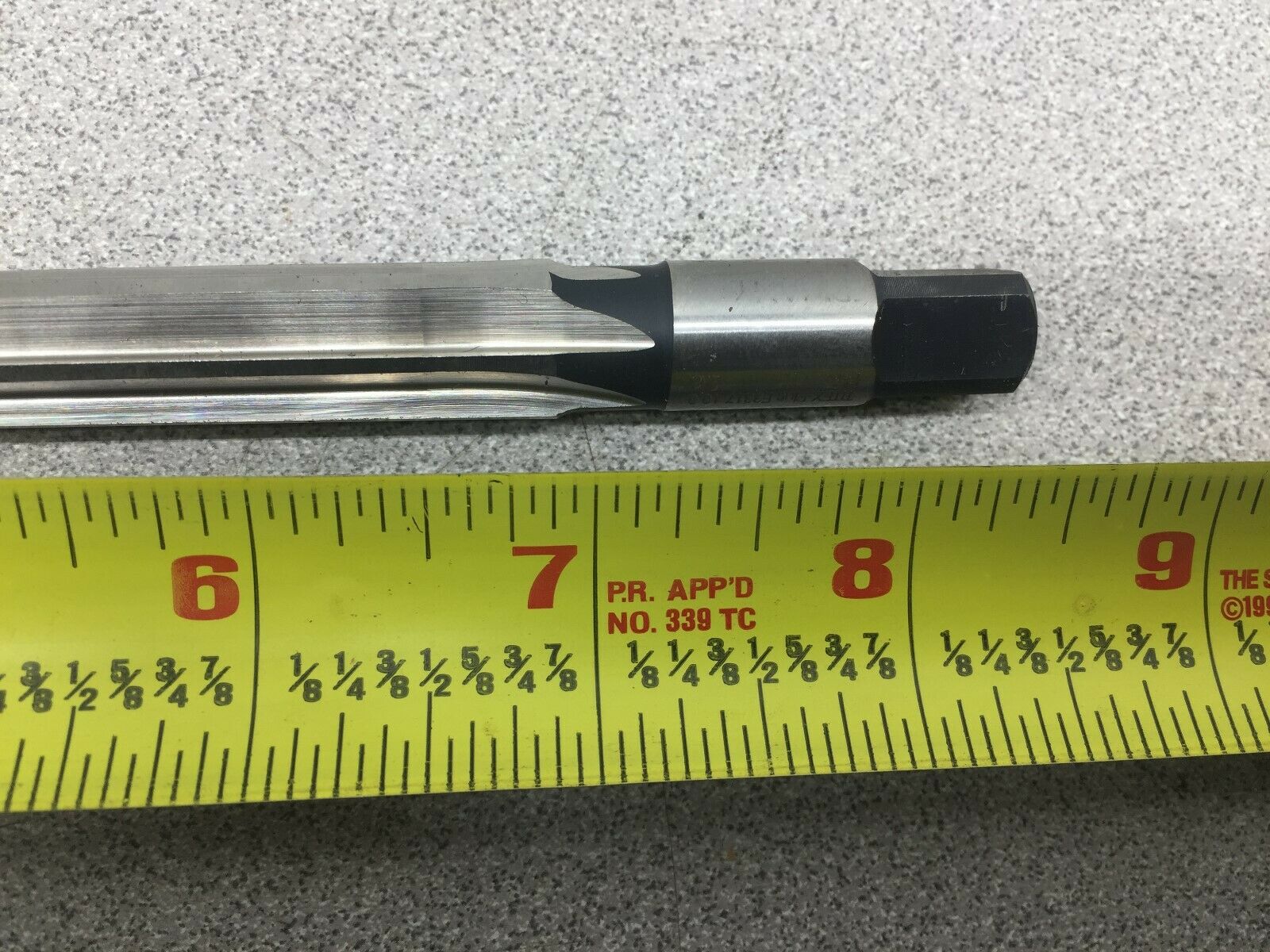 NEW NO BOX TITEX PLUS 10.0 MM HSS HAND REAMER F3317 10.0