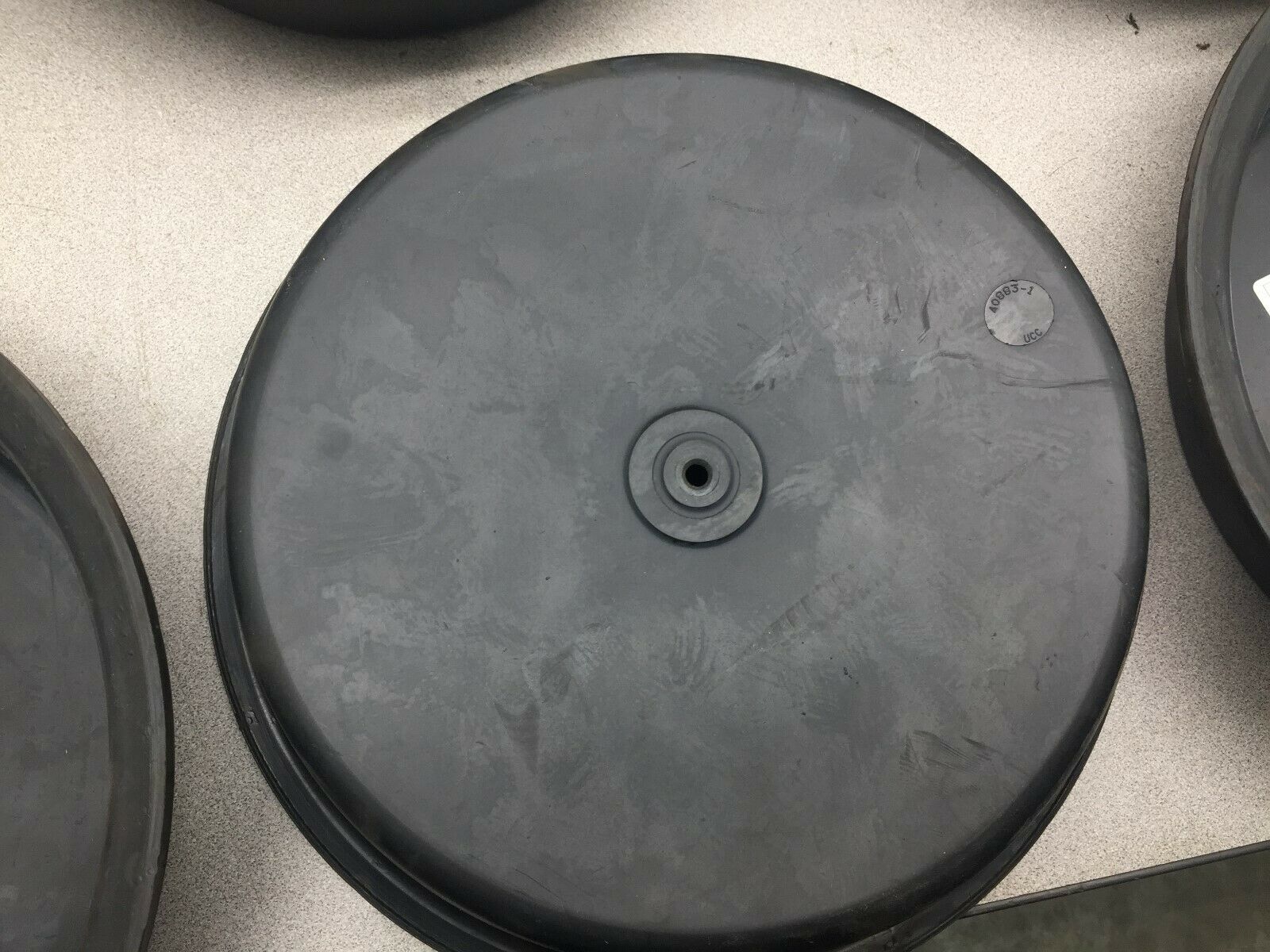 NEW NO BOX (LOT OF 6) UNITED CONVEYOR LOW TEMPERATURE 12 3/8 DIAPHRAMGM 40883-1