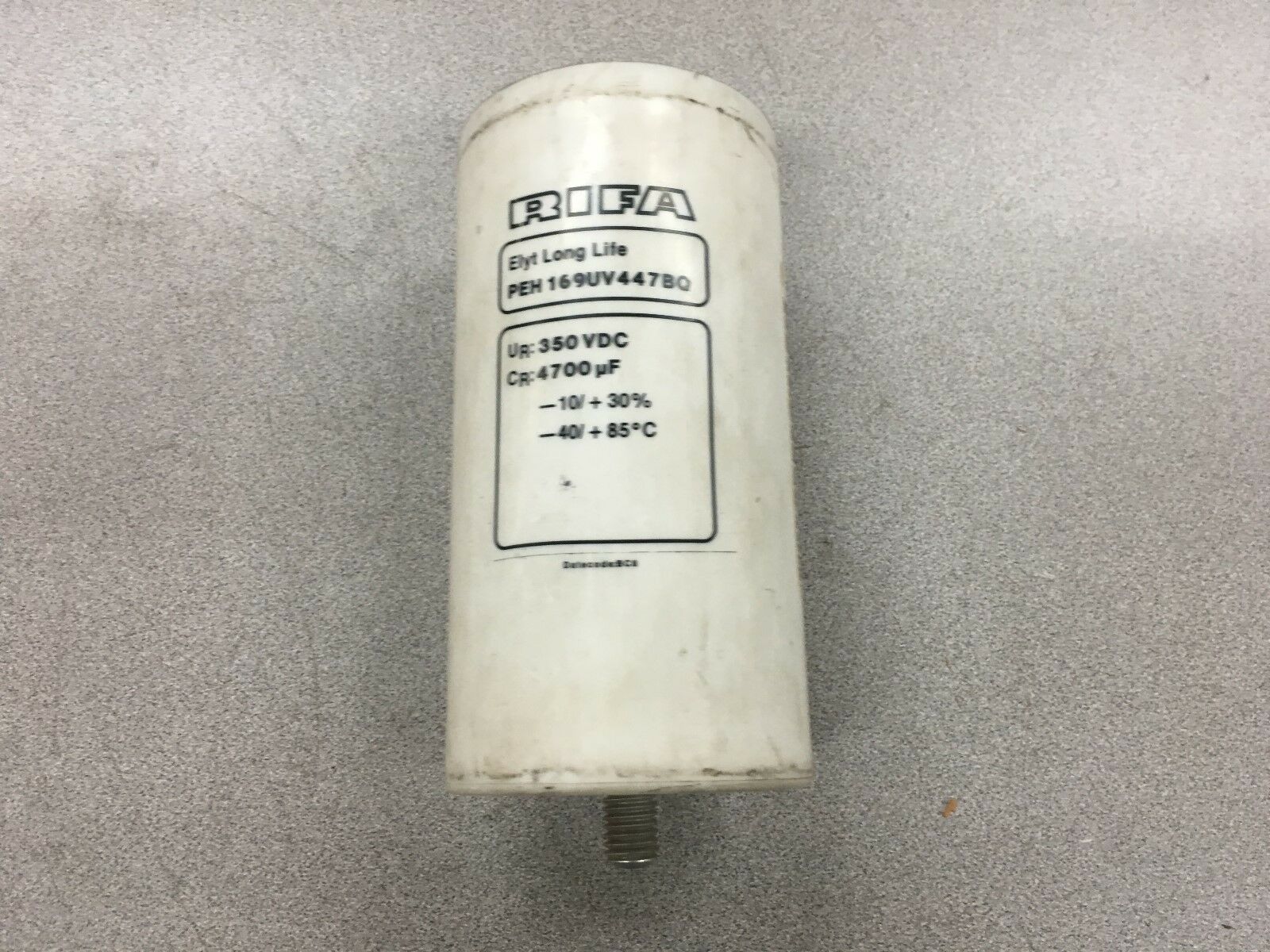 NEW NO BOX RIFA CAPACITOR PEH 169UV447BQ