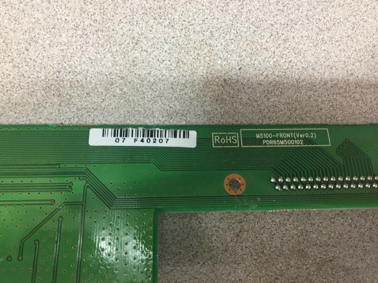 NEW NO BOX ROHS CIRCUIT BOARD M5100-FRONT